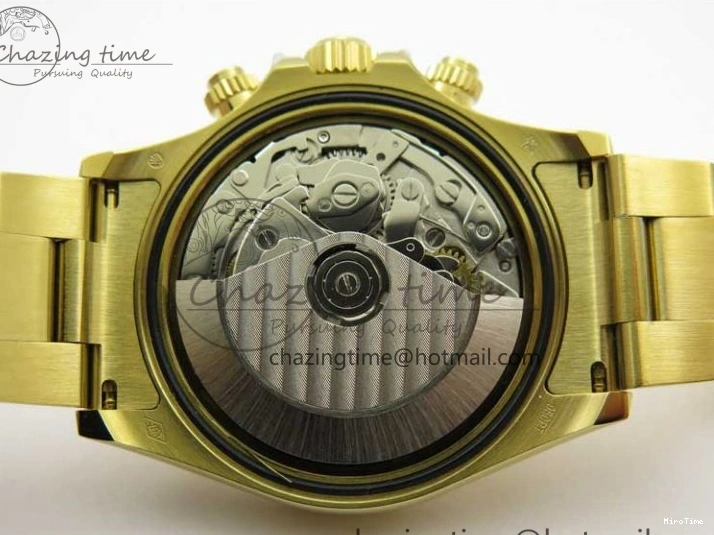 MiroTime 0302 Minimalist Daytona YG KKF 1:1 Best Edition 904L Steel Green Dial on YG Bracelet A 2451